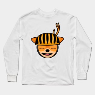 Relieved Cyclist Deer Velo Long Sleeve T-Shirt